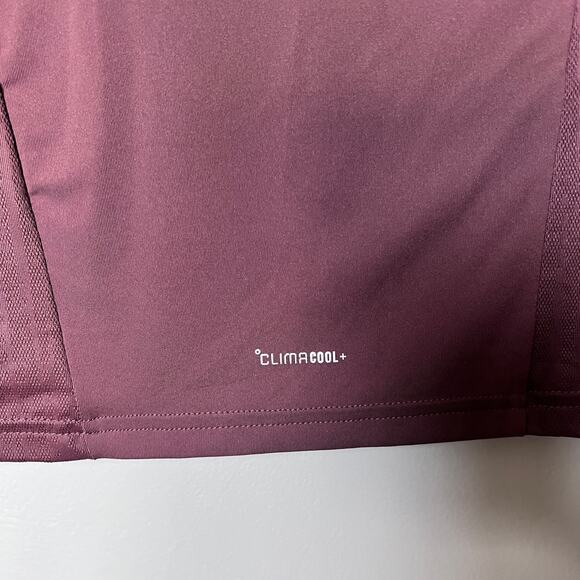 Adidas Men’s Training Tank Top M Burgundy Sleeveless Gym Shirt ClimaCool NWT $40 - Picture 7 of 9
